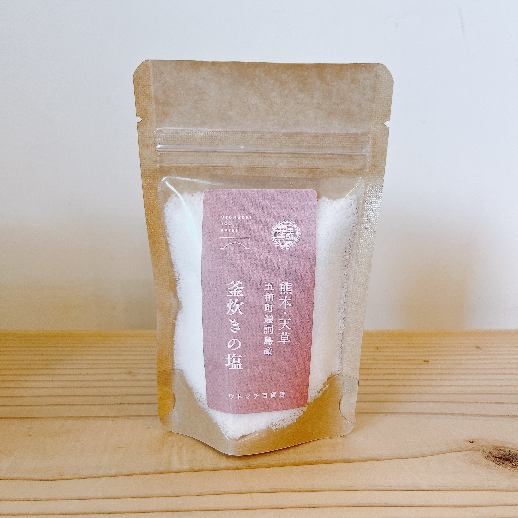 熊本・天草 五和町通詞島産　釜炊きの塩
