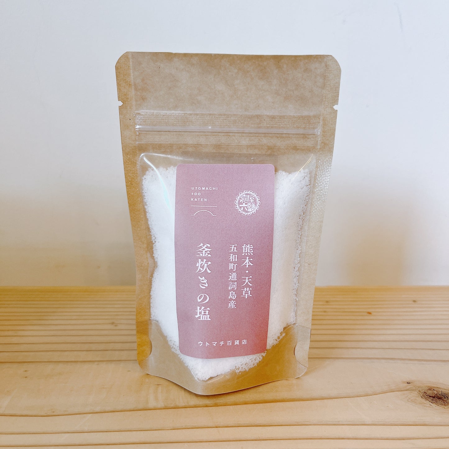 熊本・天草 五和町通詞島産　釜炊きの塩